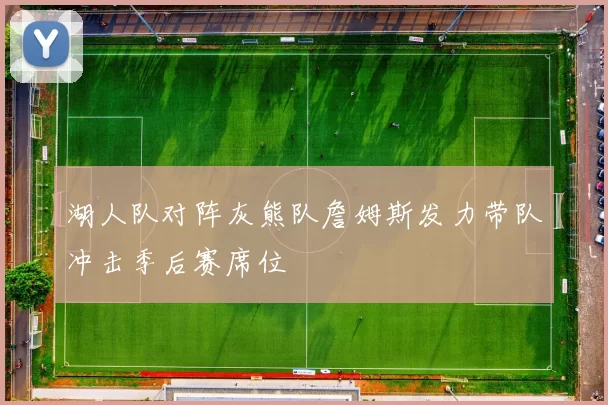 湖人队对阵灰熊队詹姆斯发力带队冲击季后赛席位